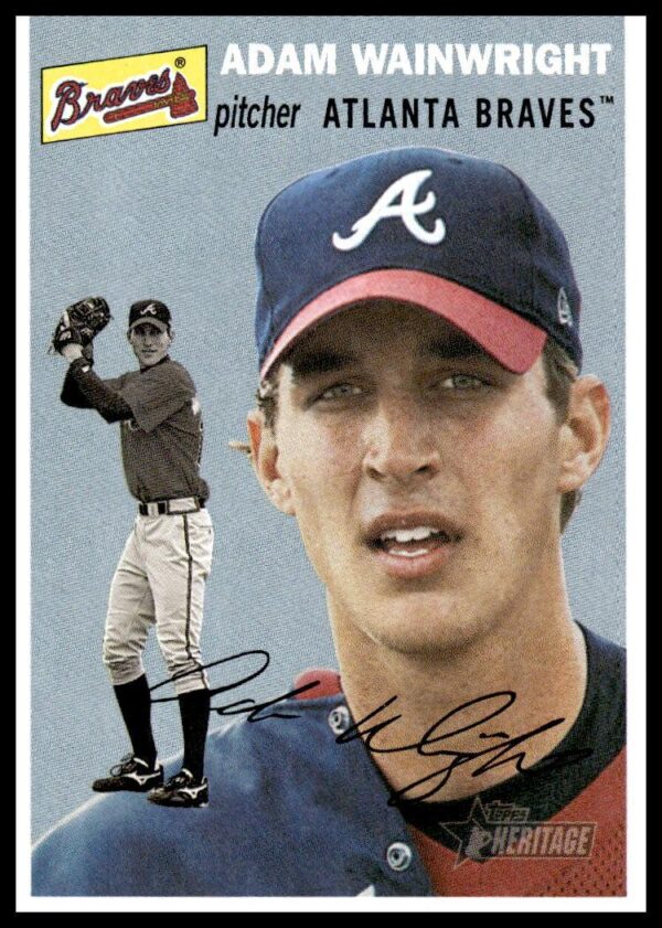 2003 Topps Heritage Adam Wainwright #422 (Front)
