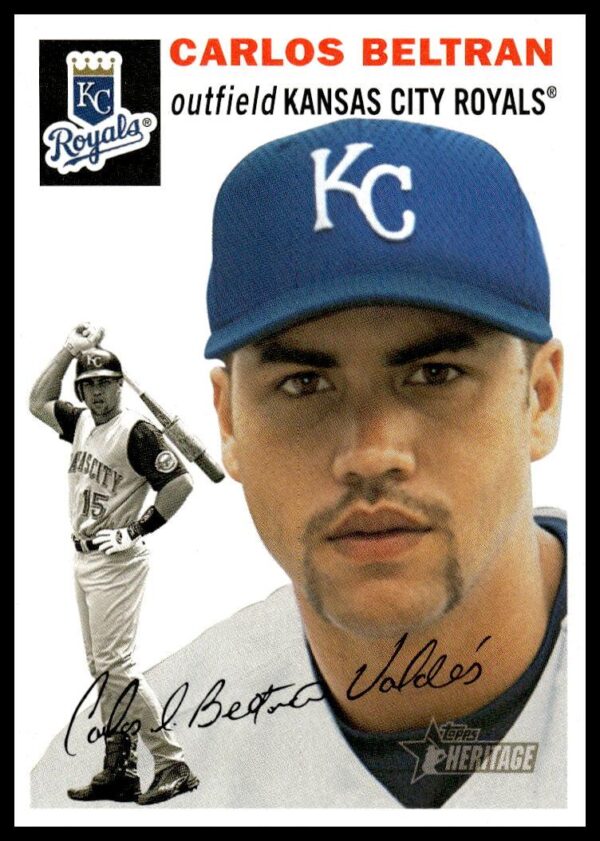 2003 Topps Heritage Carlos Beltran #51 (Front)