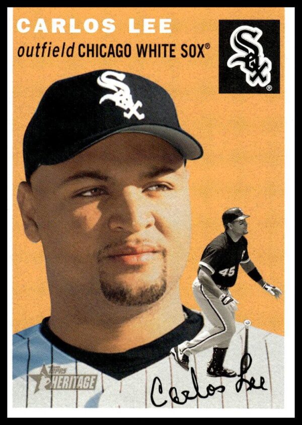 2003 Topps Heritage Carlos Lee #89 (Front)