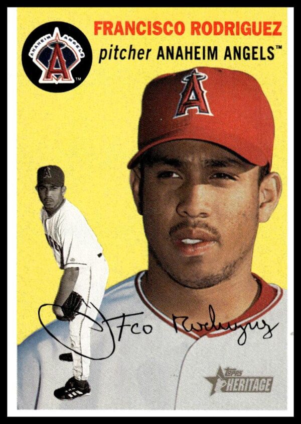 2003 Topps Heritage Francisco Rodriguez #381 (Front)