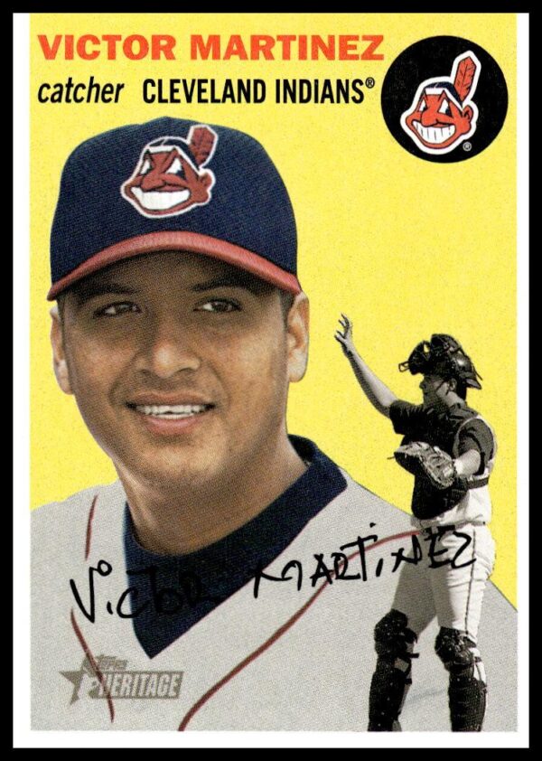 2003 Topps Heritage Victor Martinez #324 (Front)