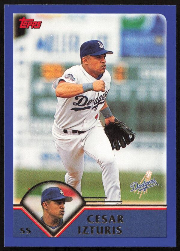 2003 Topps Series 1 Cesar Izturis #137 (Front)