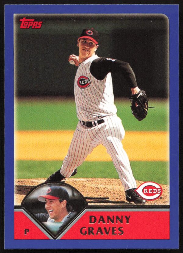 2003 Topps Series 1 Danny Graves #215 (Front)
