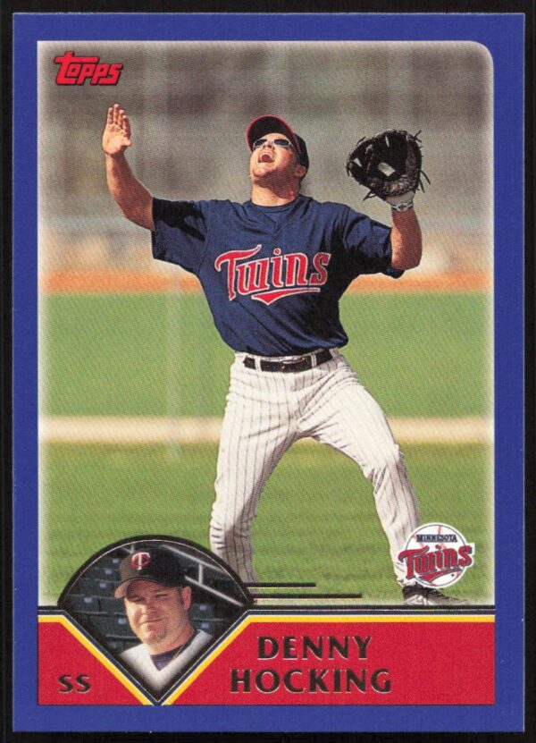 2003 Topps Series 1 Denny Hocking #238 (Front)