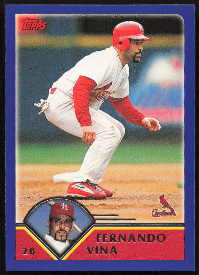 2003 Topps Series 1 Fernando Vina #223 (Front)