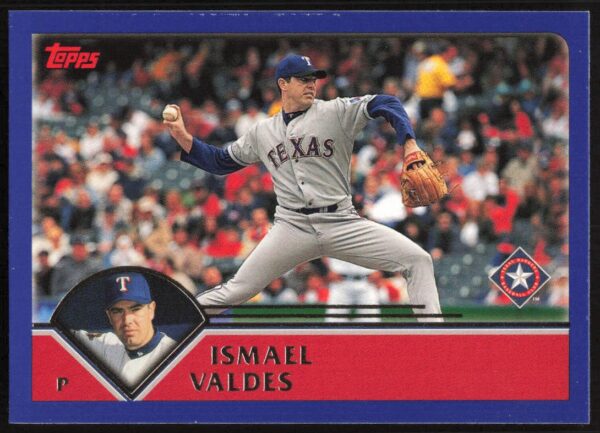 2003 Topps Series 1 Ismael Valdes #187 (Front)
