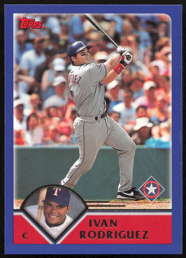 2003 Topps Series 1 Ivan Rodriguez #80 (Front)