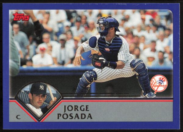 2003 Topps Series 1 Jorge Posada #220 (Front)