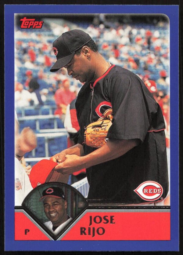 2003 Topps Series 1 Jose Rijo #99 (Front)