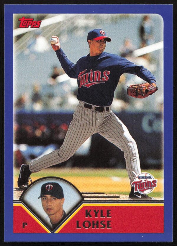2003 Topps Series 1 Kyle Lohse #206 (Front)