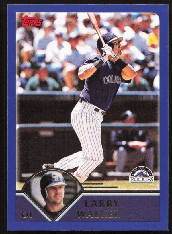 2003 Topps Series 1 Larry Walker #140 (Front)