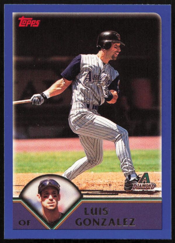 2003 Topps Series 1 Luis Gonzalez #73 (Front)