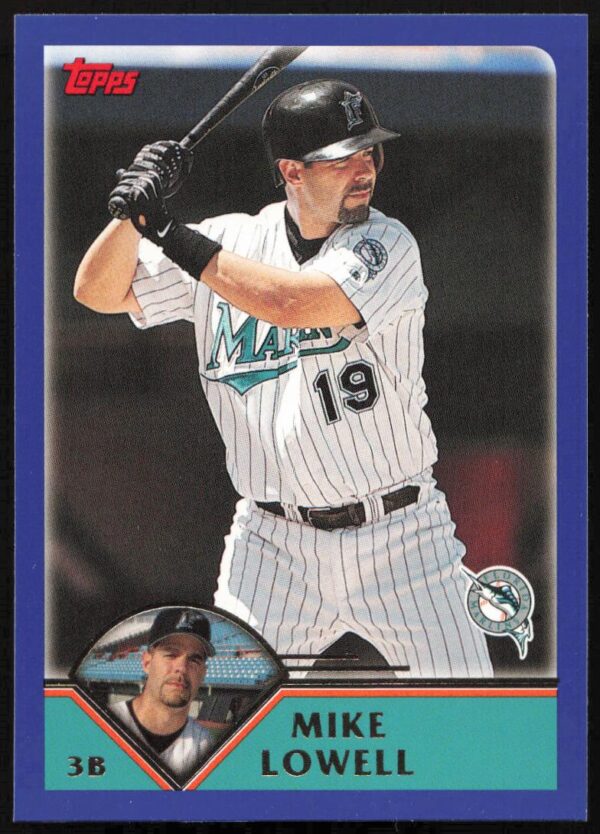 2003 Topps Series 1 Mike Lowell #211 (Front)