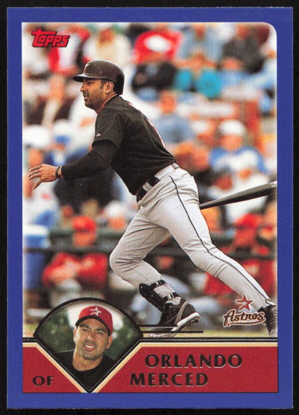 2003 Topps Series 1 Orlando Merced #54 (Front)