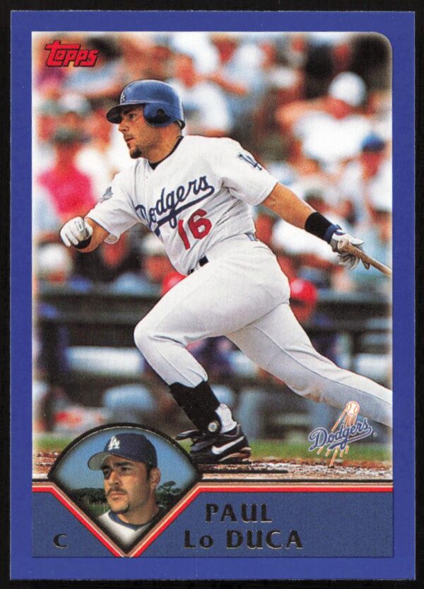 2003 Topps Series 1 Paul Lo Duca #208 (Front)