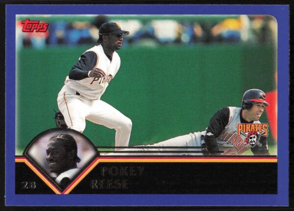 2003 Topps Series 1 Pokey Reese #182 (Front)