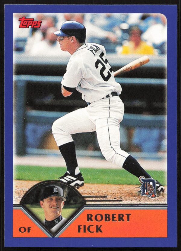 2003 Topps Series 1 Robert Fick #212 (Front)