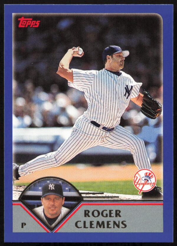 2003 Topps Series 1 Roger Clemens #61 (Front)