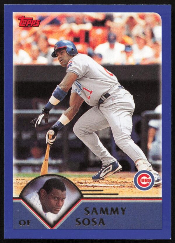 2003 Topps Series 1 Sammy Sosa #50 (Front)