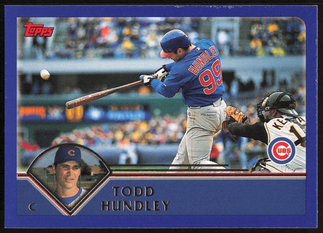 2003 Topps Series 1 Todd Hundley #216 (Front)