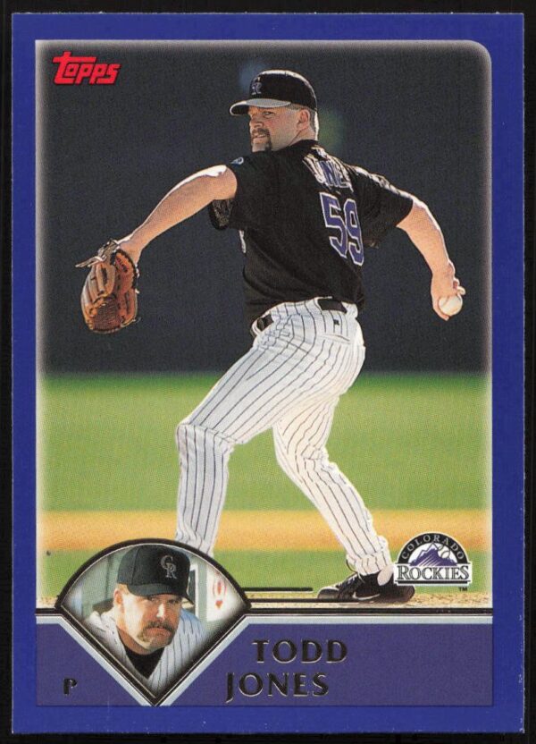 2003 Topps Series 1 Todd Jones #213 (Front)