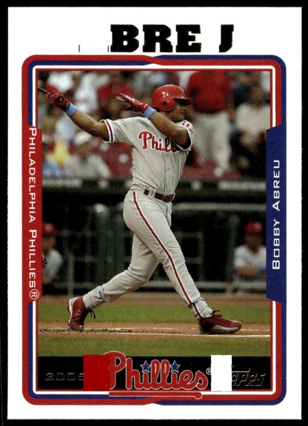 2005 Topps Series 1 Bobby Abreu #194 (Front)