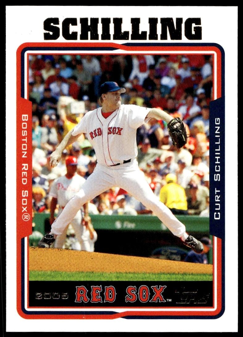 2005 Topps Series 1 Curt Schilling #70 (Front)