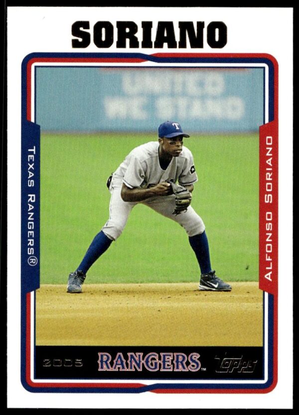 2005 Topps Series 2 Alfonso Soriano #460 (Front)