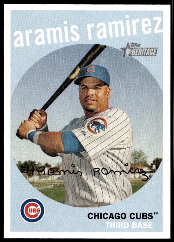 2008 Topps Heritage Aramis Ramirez #157 (Front)