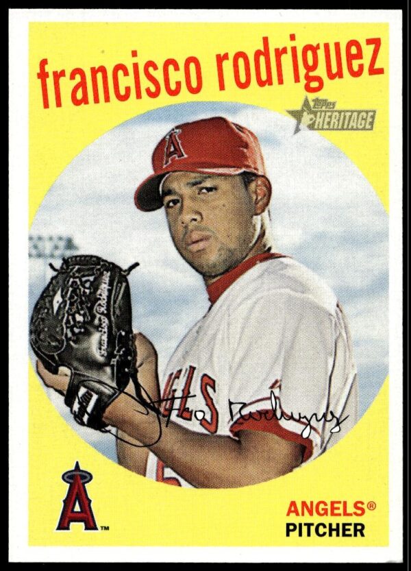 2008 Topps Heritage Francisco Rodriguez #64 (Front)