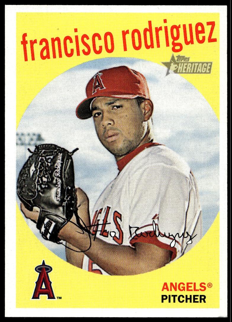 2008 Topps Heritage Francisco Rodriguez #64 (Front)