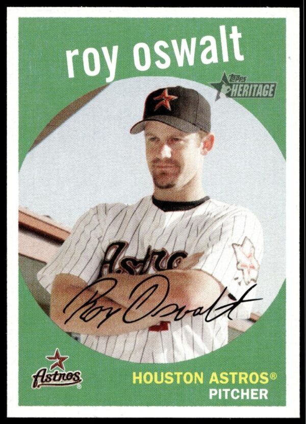 2008 Topps Heritage Roy Oswalt #235 (Front)