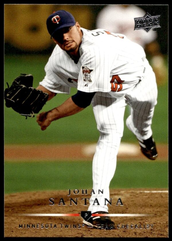 2008 Upper Deck Johan Santana #378 (Front)