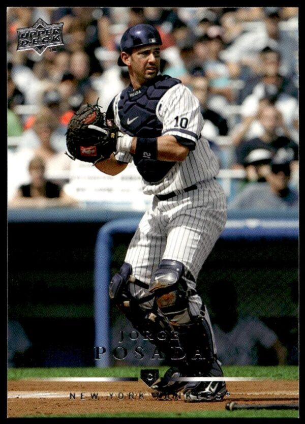 2008 Upper Deck Jorge Posada #296 (Front)