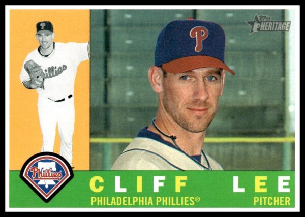 2009 Topps Heritage Cliff Lee #592 (Front)