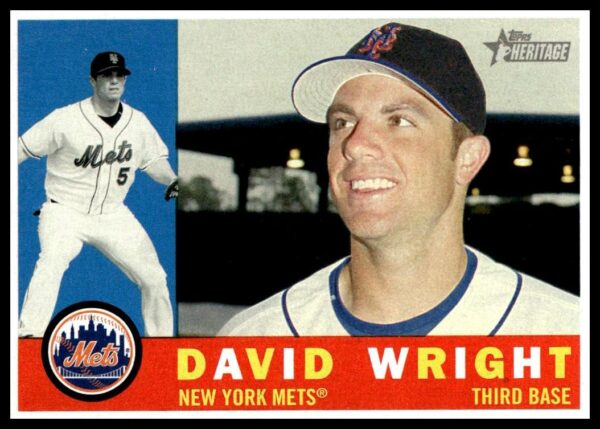 2009 Topps Heritage David Wright #383 (Front)