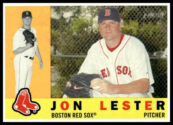 2009 Topps Heritage Jon Lester #249 (Front)