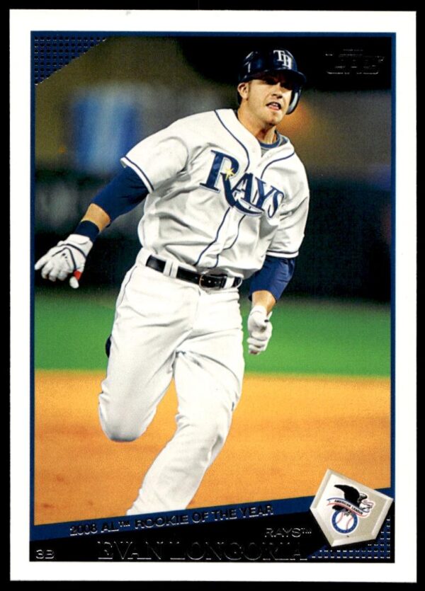 2009 Topps Series 1 Evan Longoria #134 (Front)
