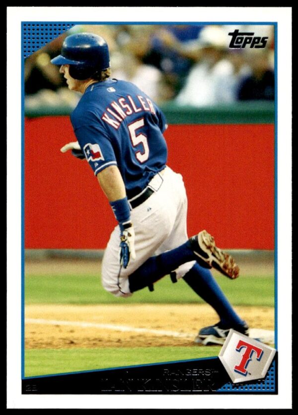 2009 Topps Series 1 Ian Kinsler #215 (Front)