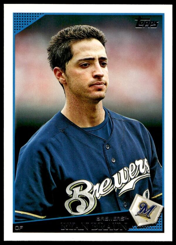 2009 Topps Series 1 Ryan Braun #240 (Front)