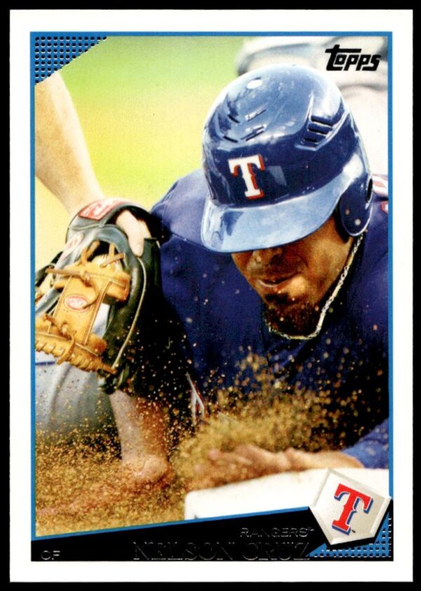 2009 Topps Series 2 Nelson Cruz #586 (Front)