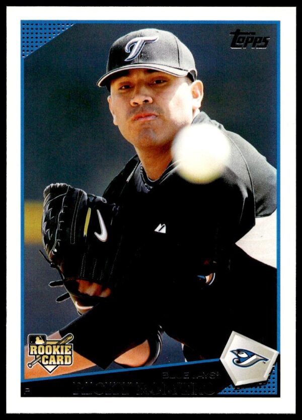 2009 Topps Series 2 Ricky Romero #589 (Front)