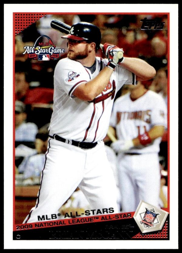 2009 Topps Updates & Highlights Brian McCann #UH249 (Front)