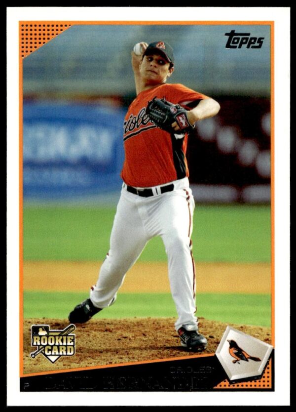 2009 Topps Updates & Highlights David Hernandez #UH4 (Front)