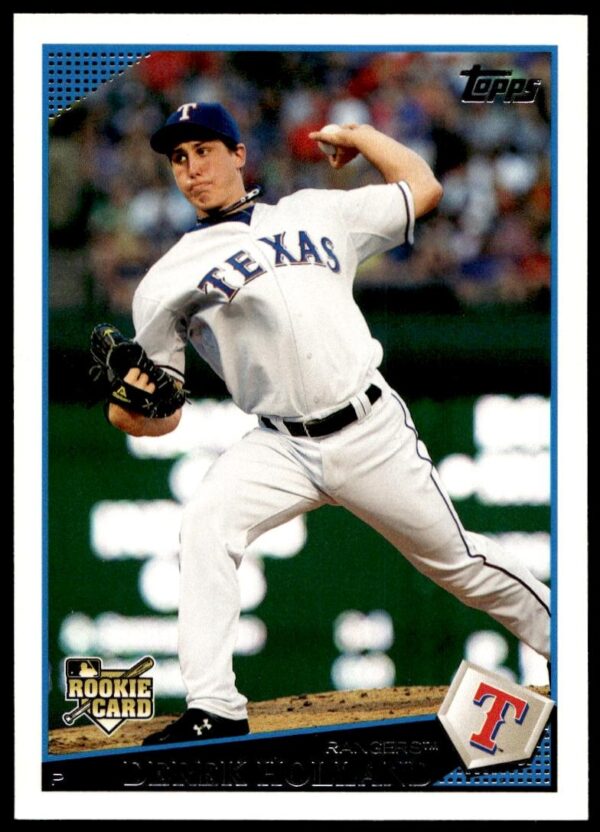 2009 Topps Updates & Highlights Derek Holland #UH134 (Front)