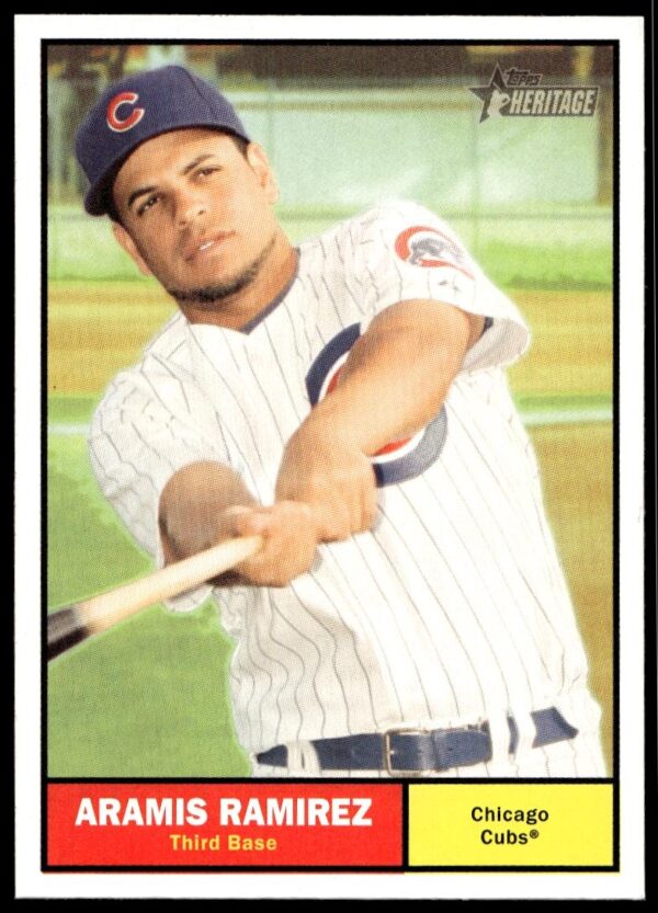 2010 Topps Heritage Aramis Ramirez #321 (Front)