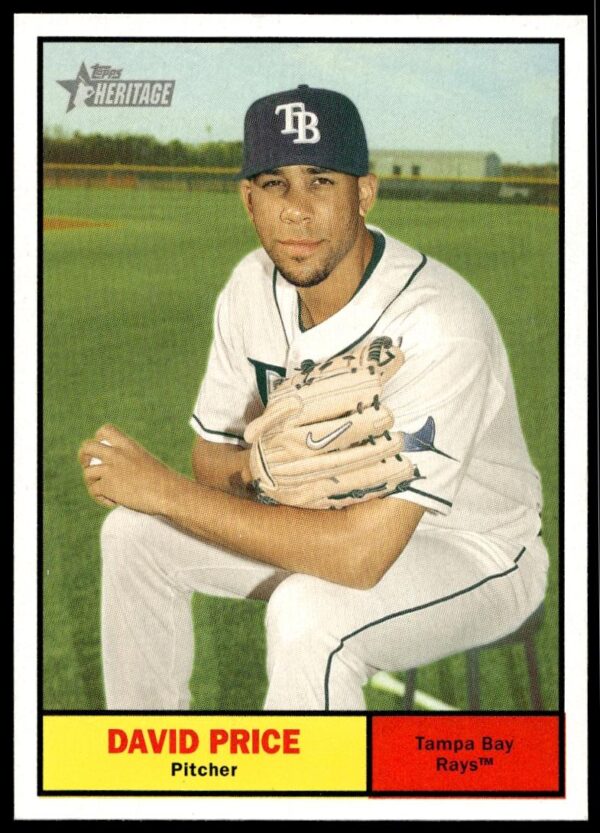 2010 Topps Heritage David Price #426 (Front)