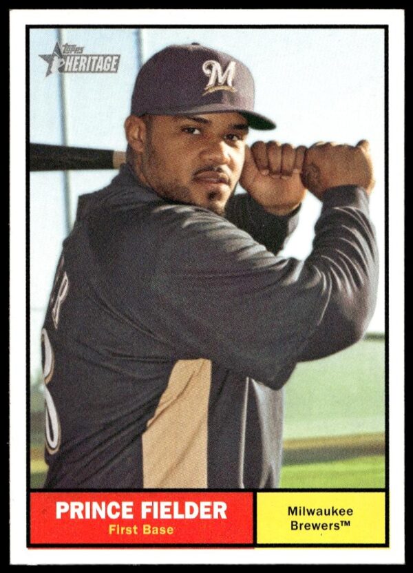 2010 Topps Heritage Prince Fielder #152 (Front)