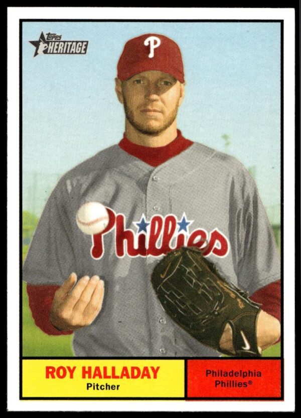 2010 Topps Heritage Roy Halladay #286 (Front)
