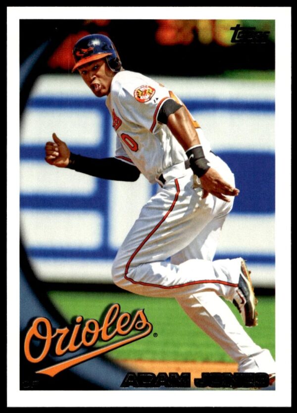 2010 Topps Series 1 Adam Jones #25 (Front)